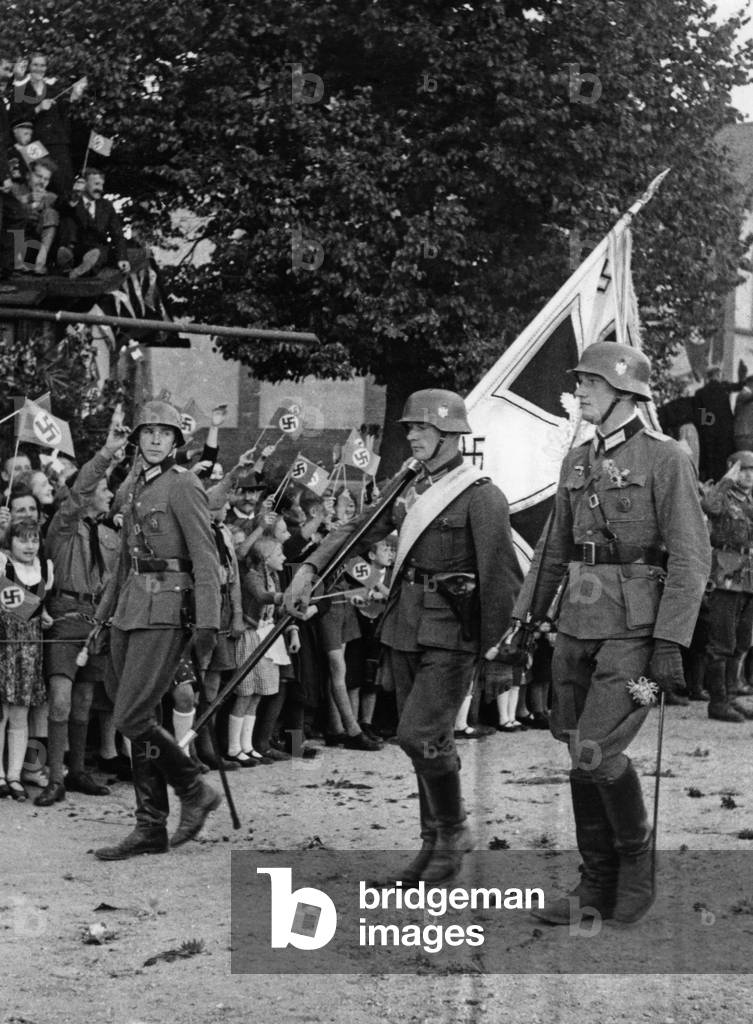 Occupation of the Sudetenland by German troops, 1938