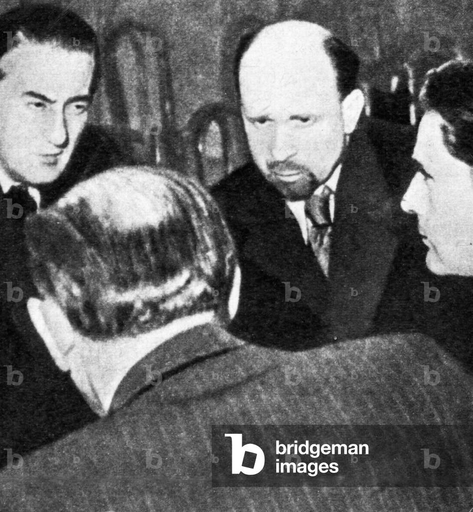 Walter Ulbricht in Berlin, Germany, 1945 (b/w photo)