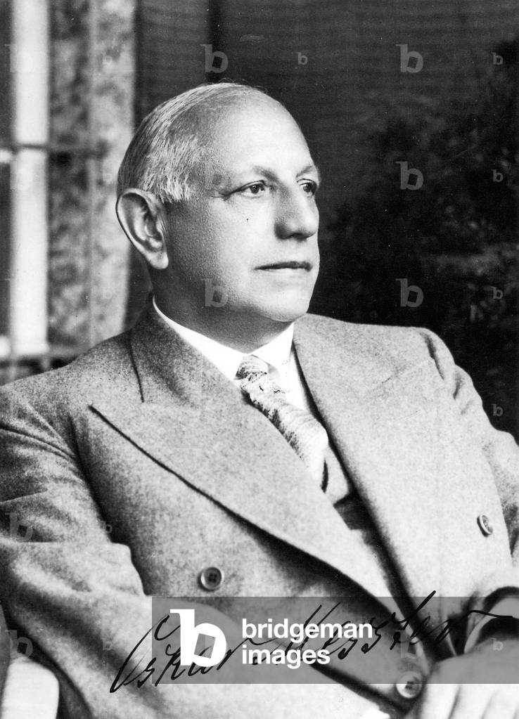Oskar Messter (b/w photo)