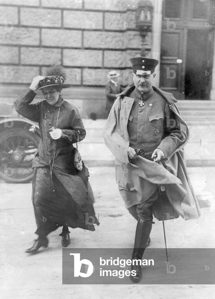 Lieutenant General Wilhelm Groener, 1917 (b/w photo)