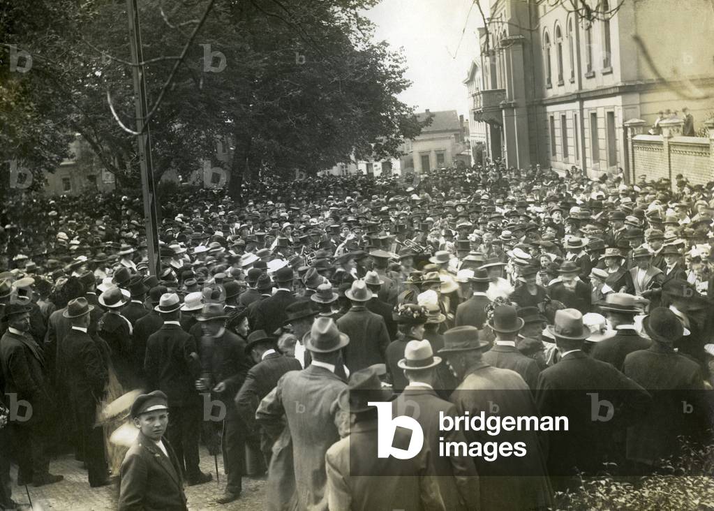 German rally in Marienwerder, 1920