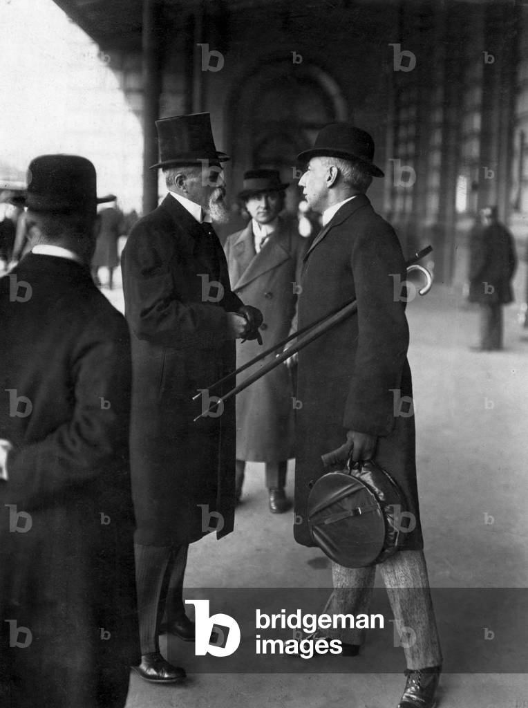 Roald Amundsen, 1912 (b/w photo)