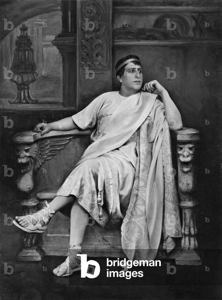 Mattia Battistini, 1913 (b/w photo)