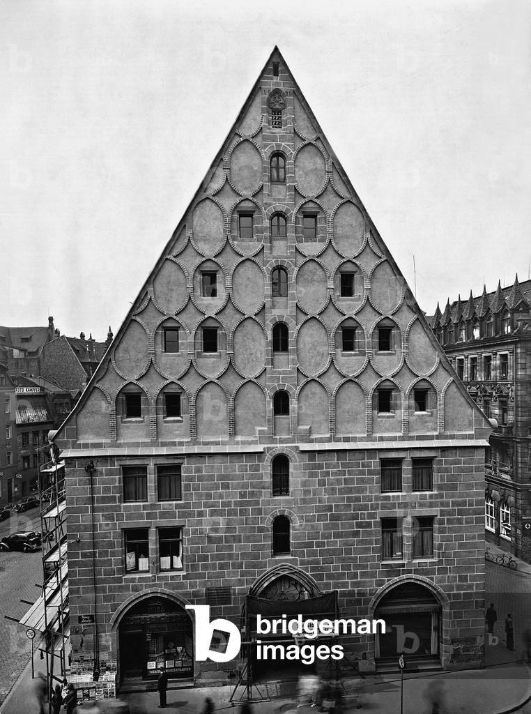 Nuremberg toll Hall, 1937 (b/w photo)