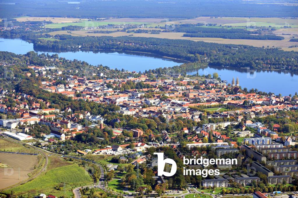 View of Neuruppin, Ostprignitz-Ruppin, Brandenburg, Germany, 30th September 2011 (photo)