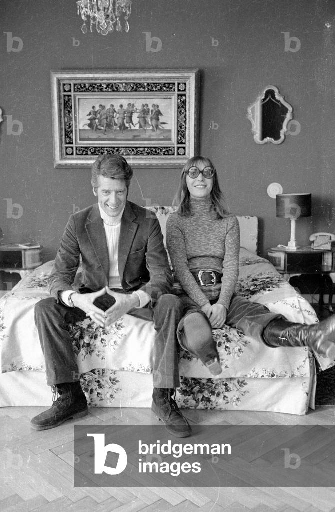 Rudi Carrell, 1971 (b/w photo)