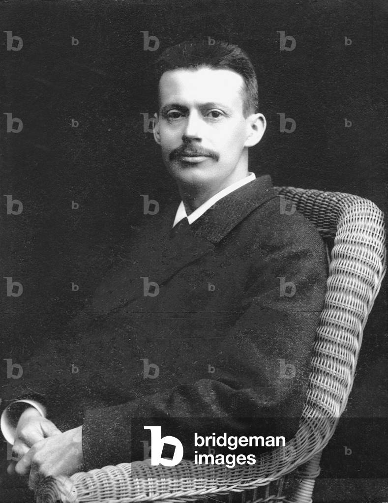 Niels Finsen, 1901 (b/w photo)