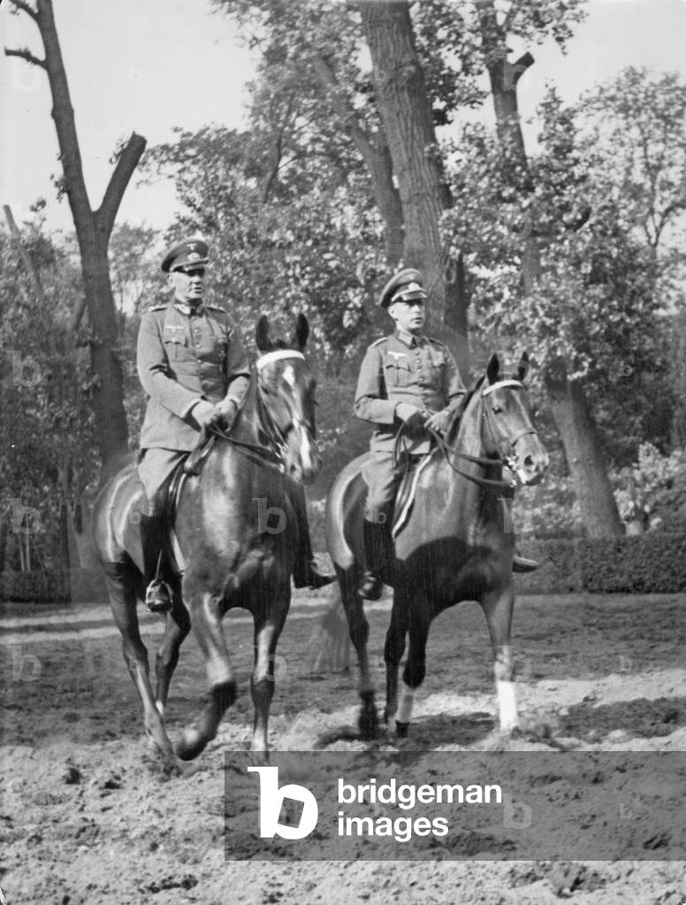 Werner von Blomberg (b/w photo)