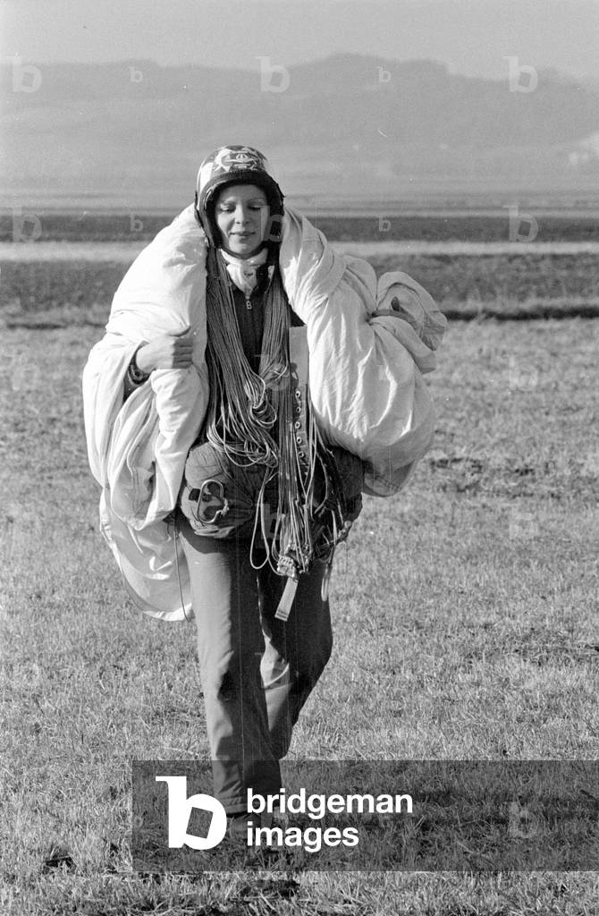 Catharina Conti, 1974 (b/w photo)