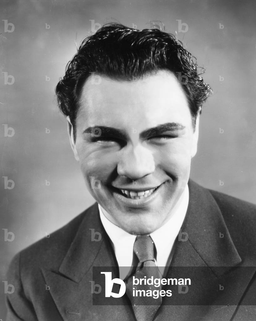 Portrait of Max Schmeling, 1835 (b/w photo)