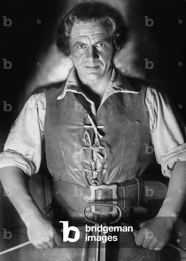 Attila Horbiger in 'Wilhelm Tell' (b/w photo)