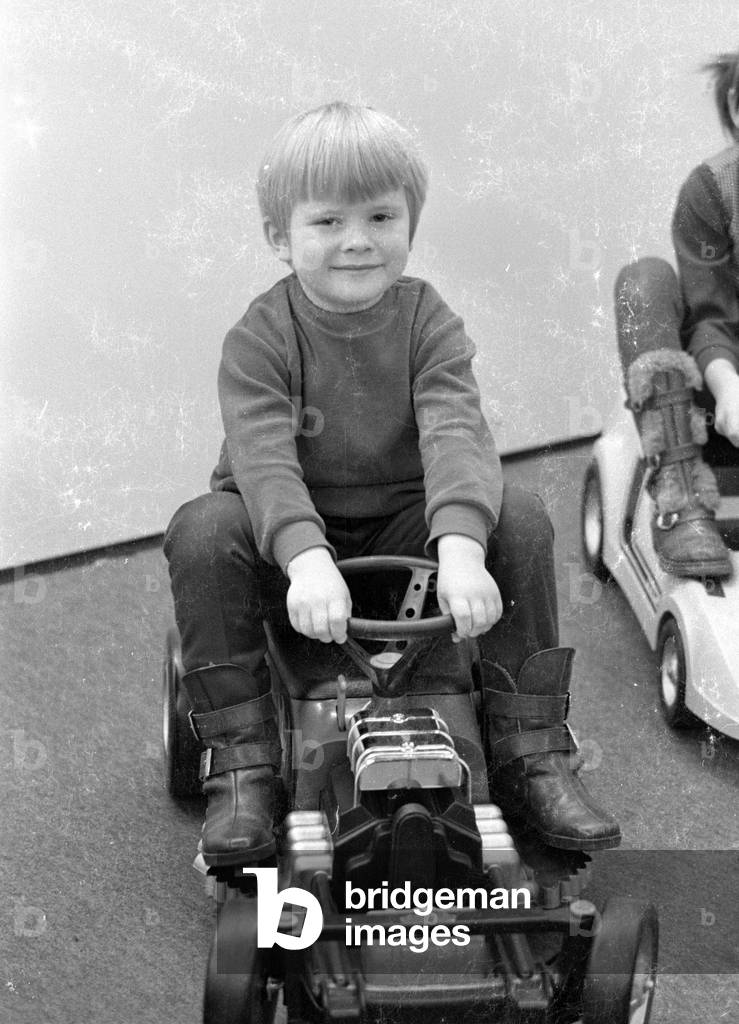 The Nuremberg Toy Fair, 1971 (b/w photo)