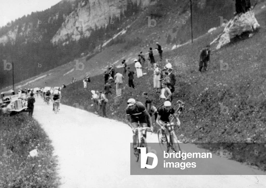 Tour de France, 1937 (b/w photo)