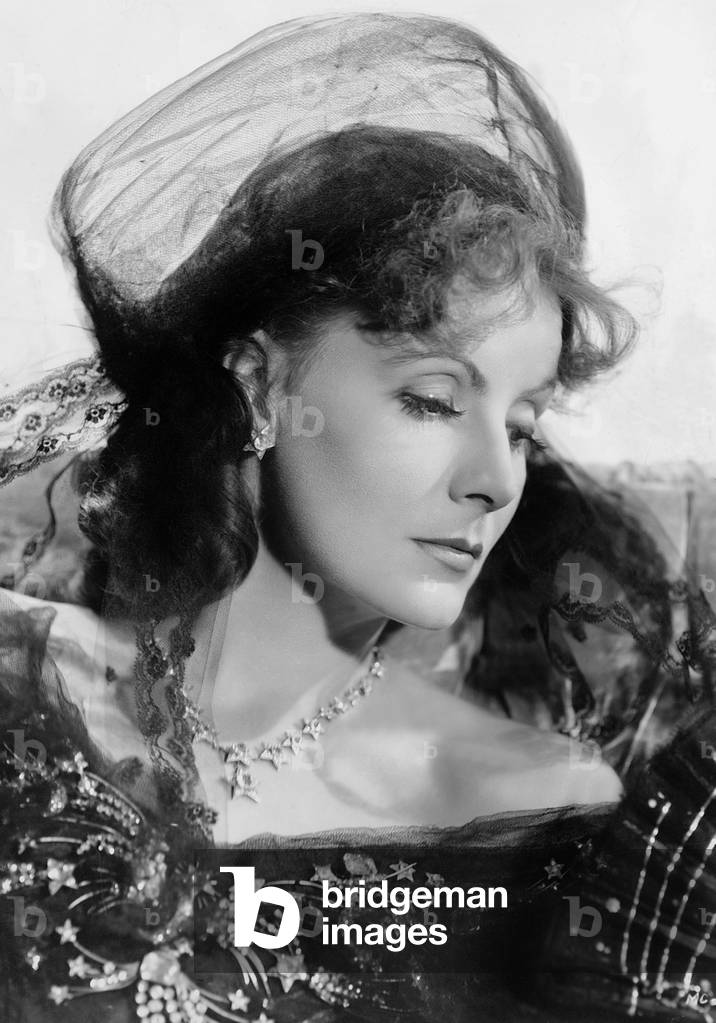 Greta Garbo in 'The Lady of the Camellias', 1937 (b/w photo)
