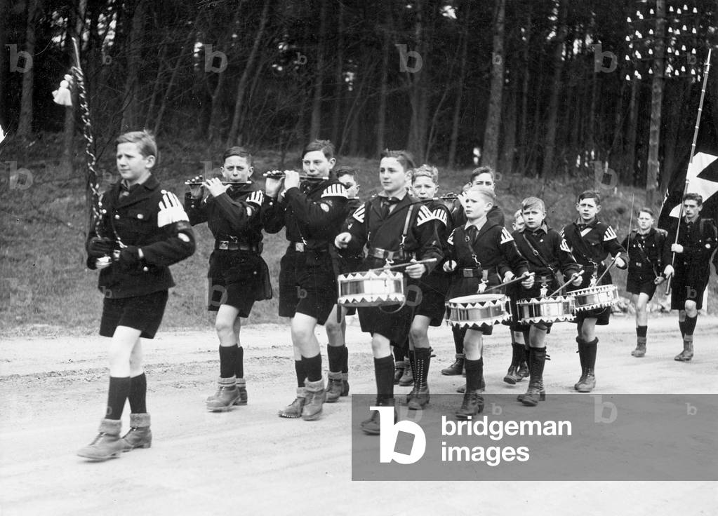 Young People, 1934 (b/w photo)