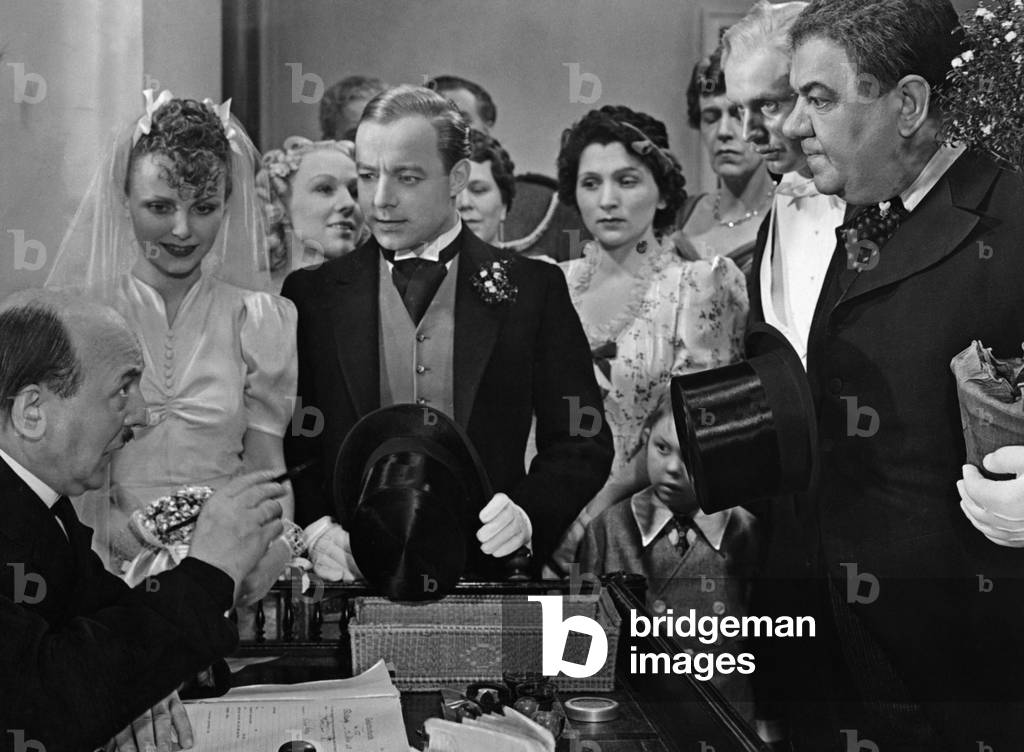 Heinz Ruehmann and Herti Kirchner in The Leghorn Hat, 1939