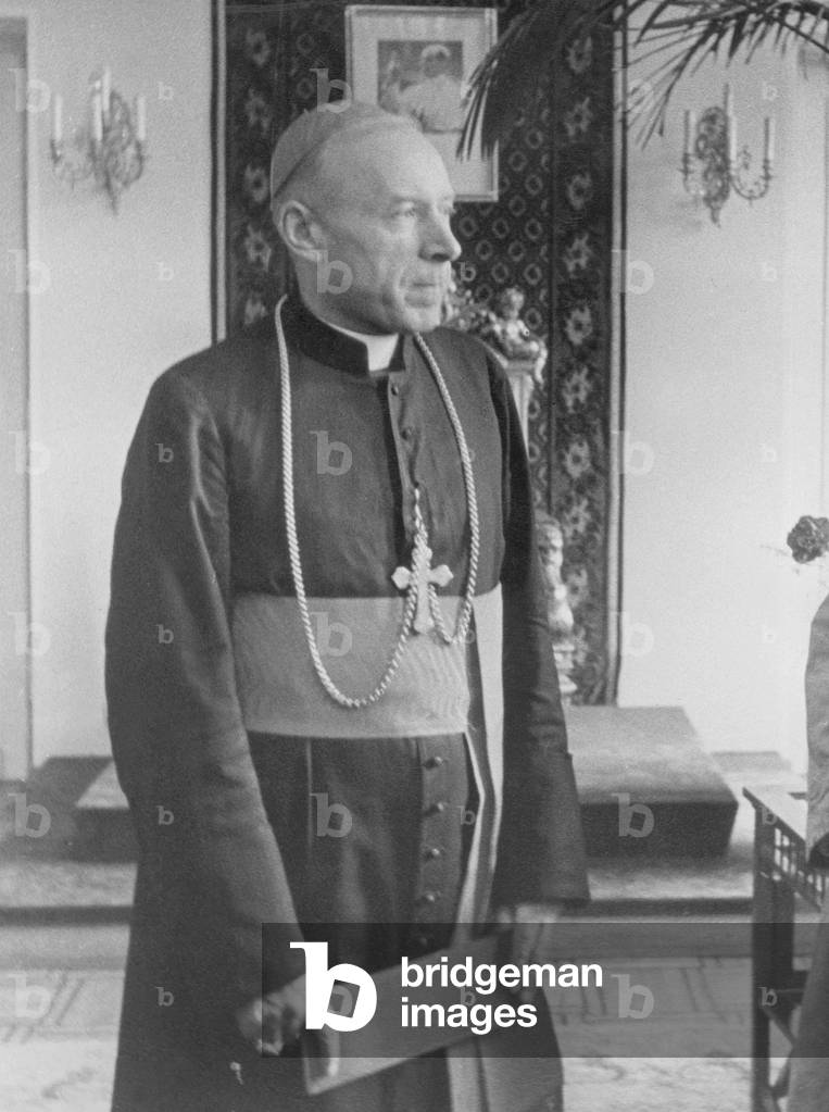 Cardinal Wyszynski, 1956 (b/w photo)