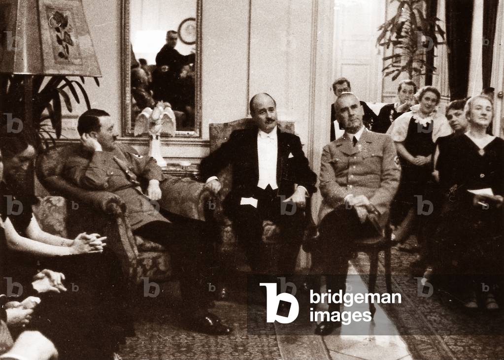 Hitler, Francois- Poncet, Frick (photo)