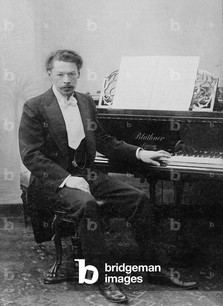 Anton Stepanovich Arensky (b/w photo)