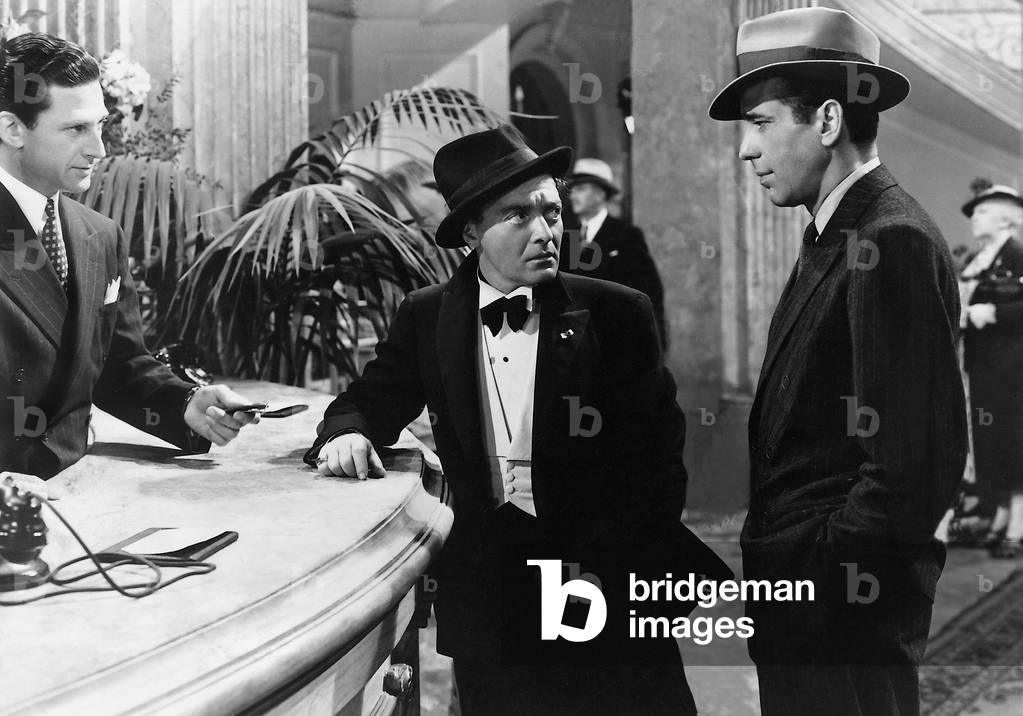 Peter Lorre and Humphrey Bogart in 