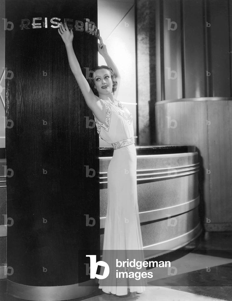 Joan Crawford in 'Grand Hotel', 1932 (b/w photo)