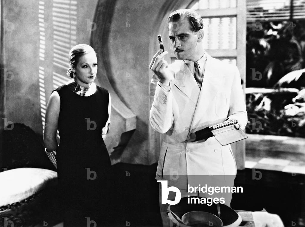 Tala Birell and Melvyn Douglas in 'Nagana', 1933 (b/w photo)