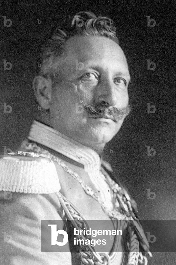 Emperor Wilhelm II, 1914 (b/w photo)