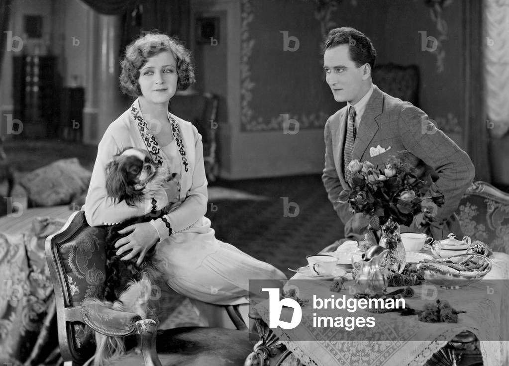 Lya Mara and Alfons Fryland in 'Frauen, die man oft nicht gruesst', 1925 (b/w photo)