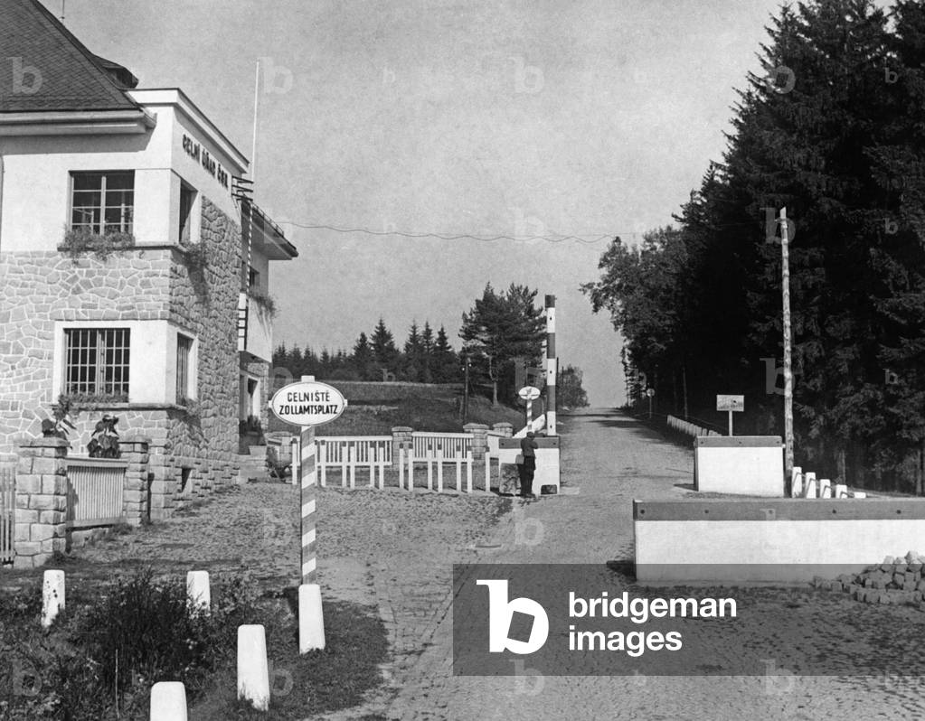 German-Czech border, 1933
