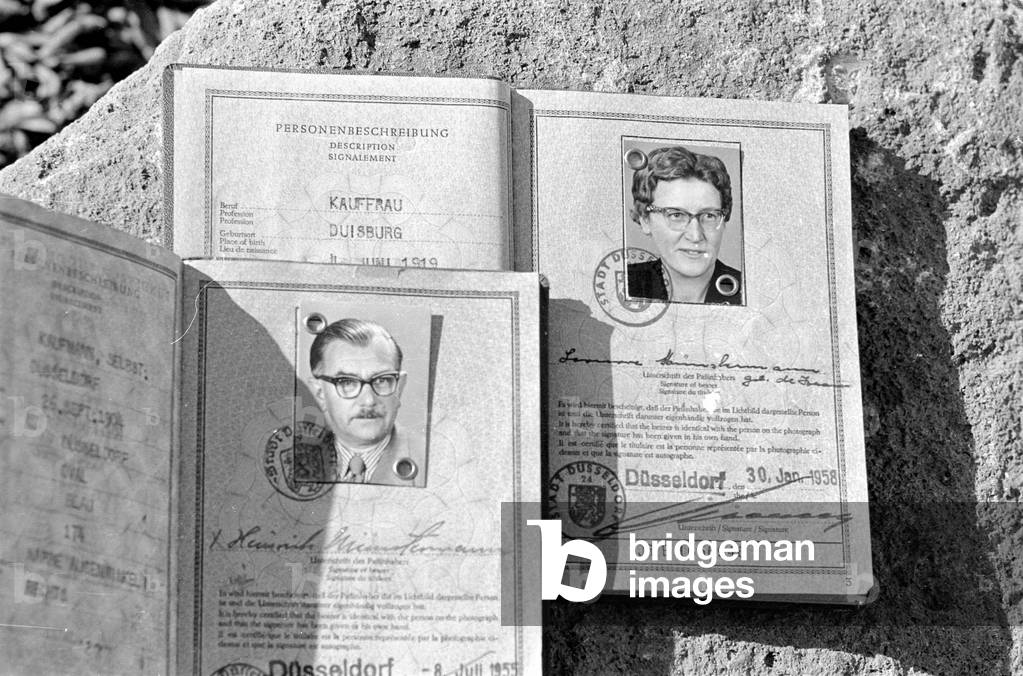 Earthquake in Agadir, 1960 (b/w photo)