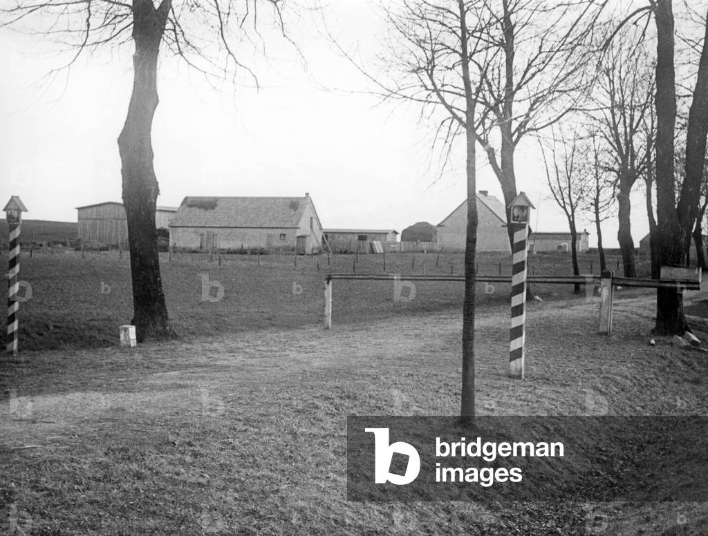 Polish-German border at Bischofswerder, 1939