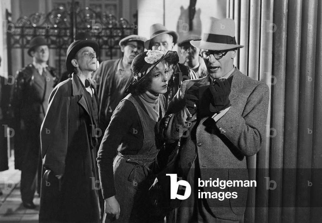 Gustaf Gruendgens and Jenny Jugo in 'Pygmalion', 1935 (b/w photo)