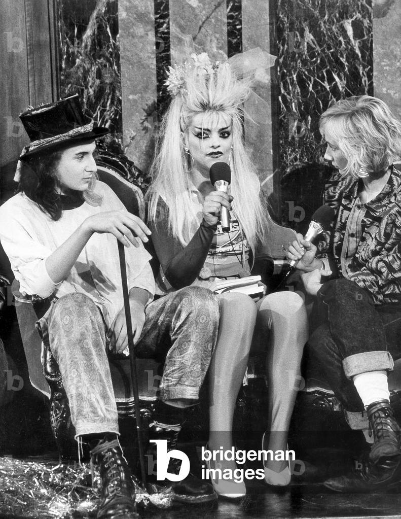 Lorenz Weber, Nina Hagen, Amelie Fried, 1986
