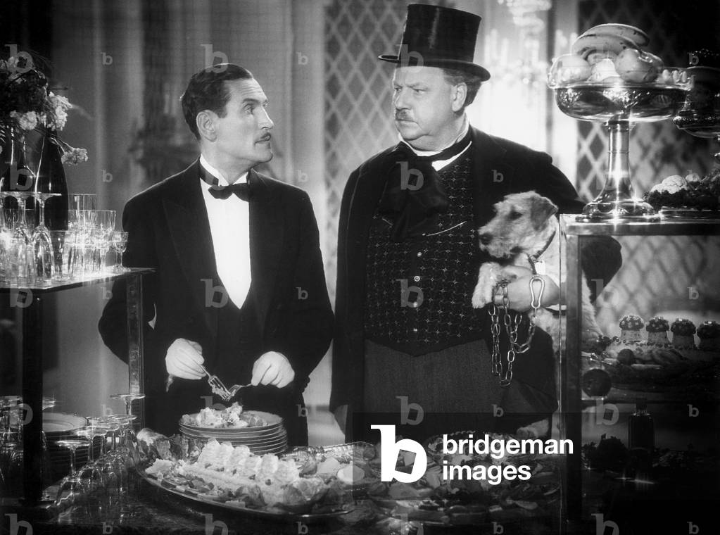 Leo Slezak in 'ein Walzer um den Stephansturm' (Sylvia and her Chauffeur), 1935 (b/w photo)