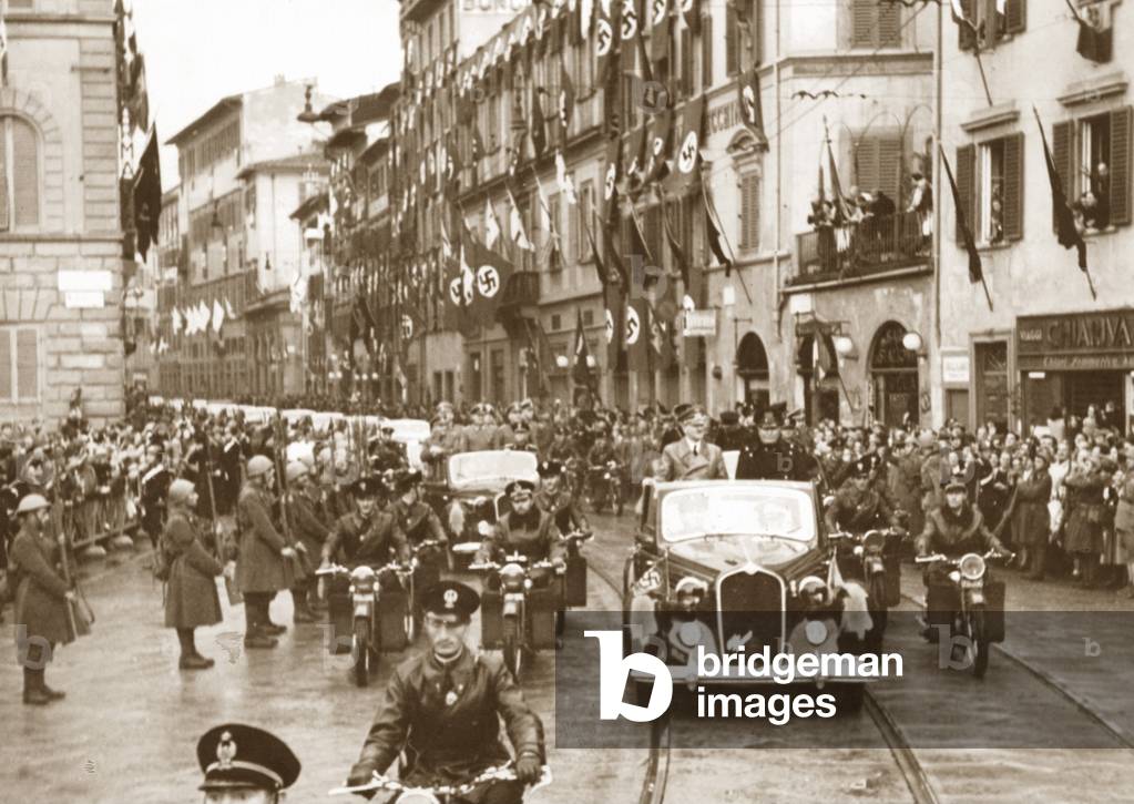 Hitler and Mussolini 1940 (photo)