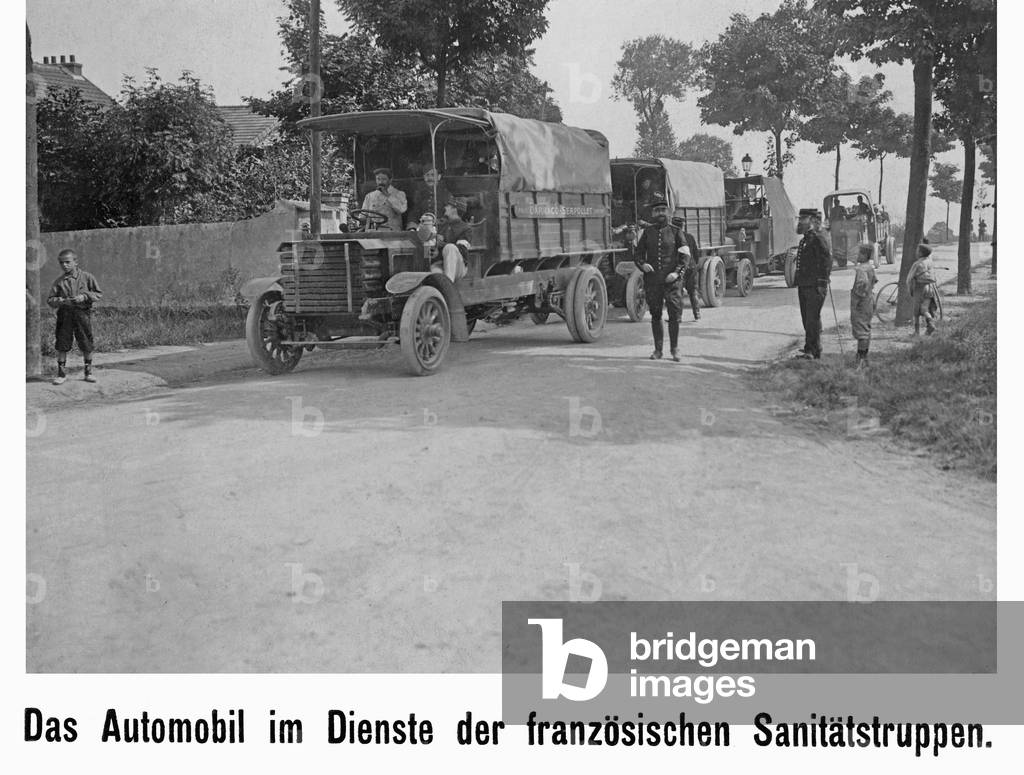 Medical vehicles, 1908