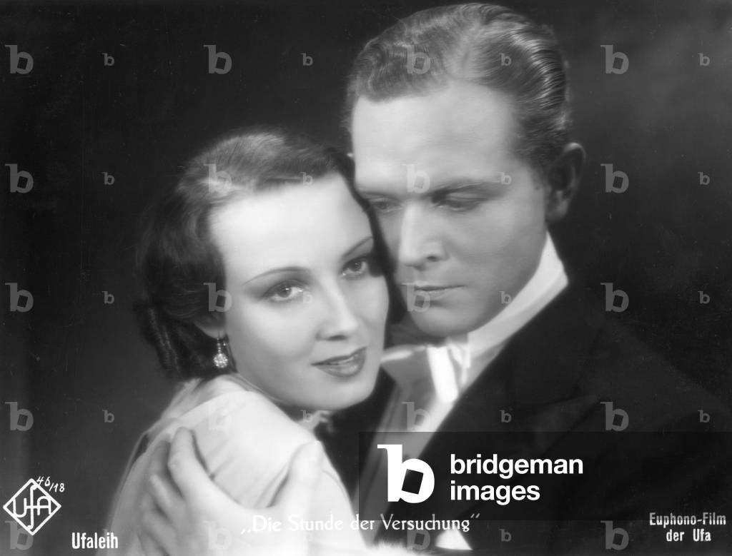 Lida Baarova and Gustav Froehlich in 