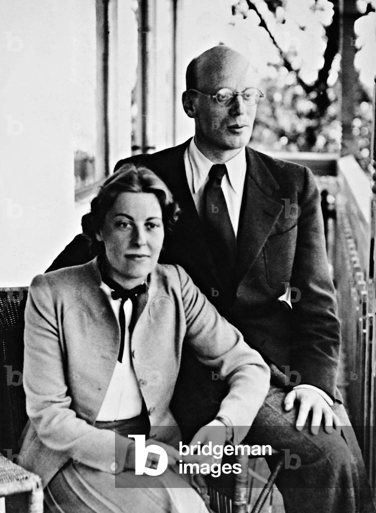 Gustaf Grundgens and Marianne Hoppe, 1938 (b/w photo)