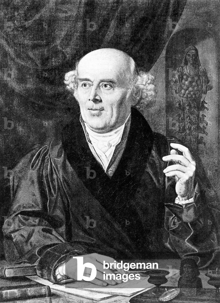 Samuel Hahnemann (b/w photo)