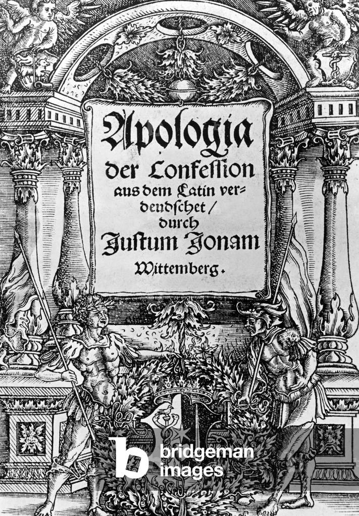 Title of the Apologie der Confessio Augustana