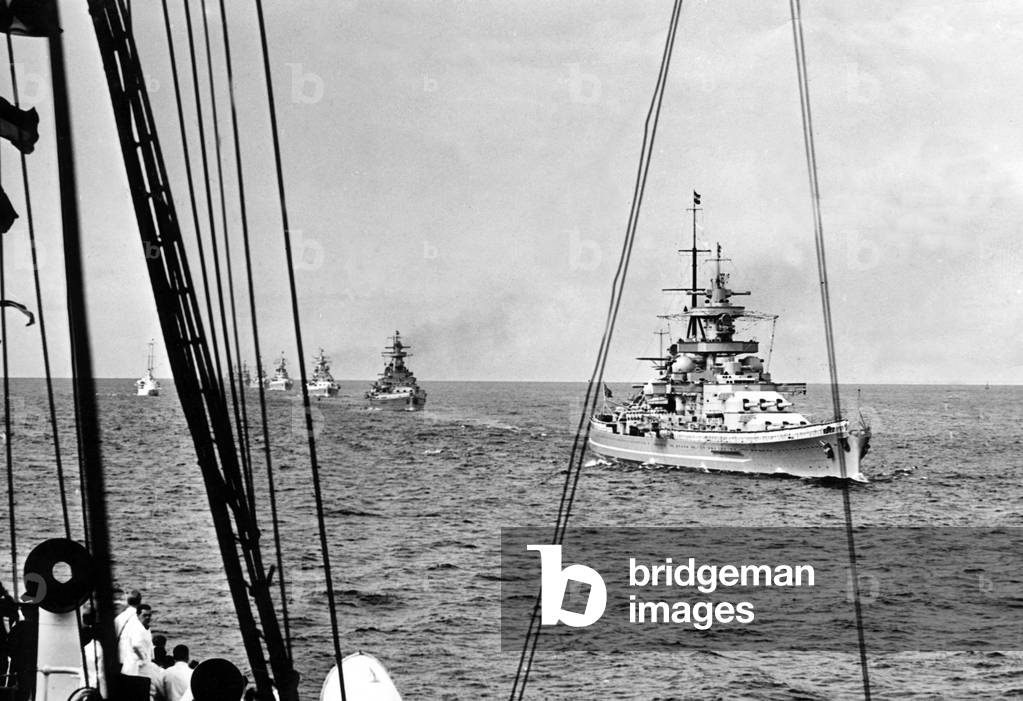 Fleet review of the Kriegsmarine, 1938