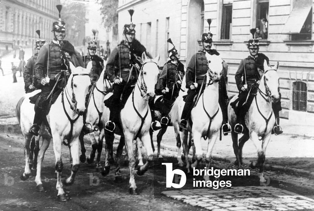 Imperial and Royal Habsburg military (b/w photo)