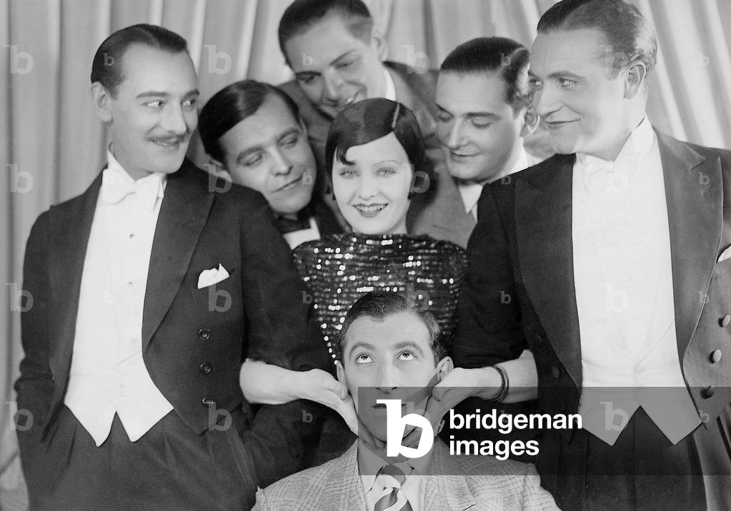 Lilian Harvey and Willy Fritsch in 'Her Skeleton in the Closet', 1929 (b/w photo)