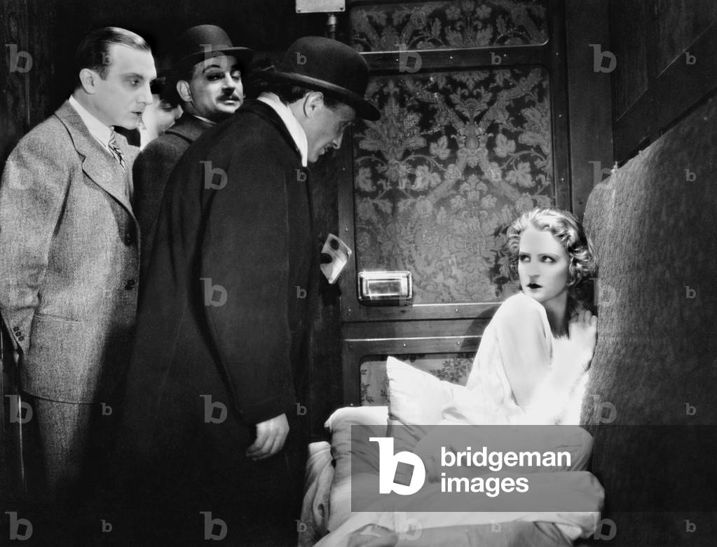 Ivan Mozzhukhin and Brigitte Helm in 'Manolescu - Der Koenig der Hochstapler', 1929 (b/w photo)