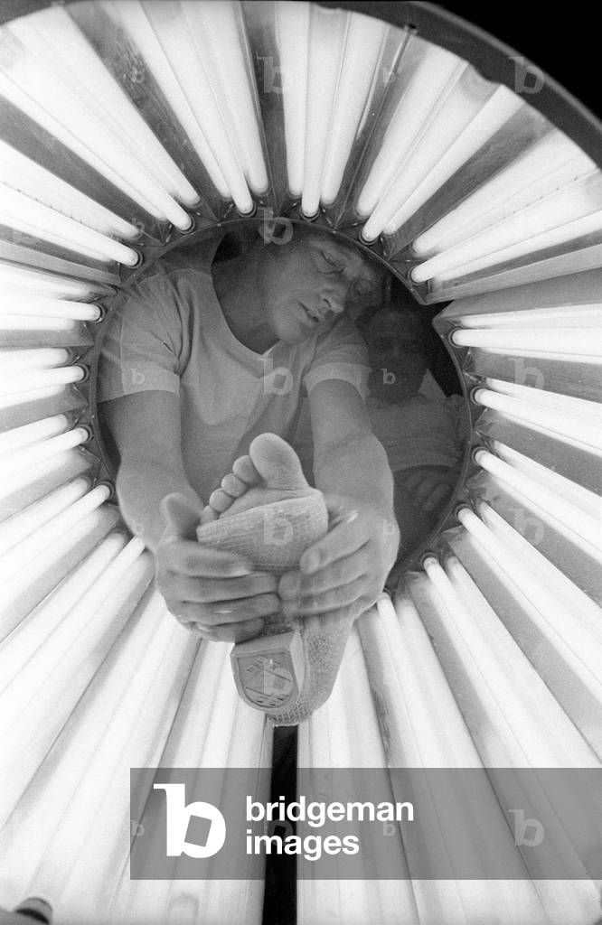 Lightcast, 1974 (b/w photo)