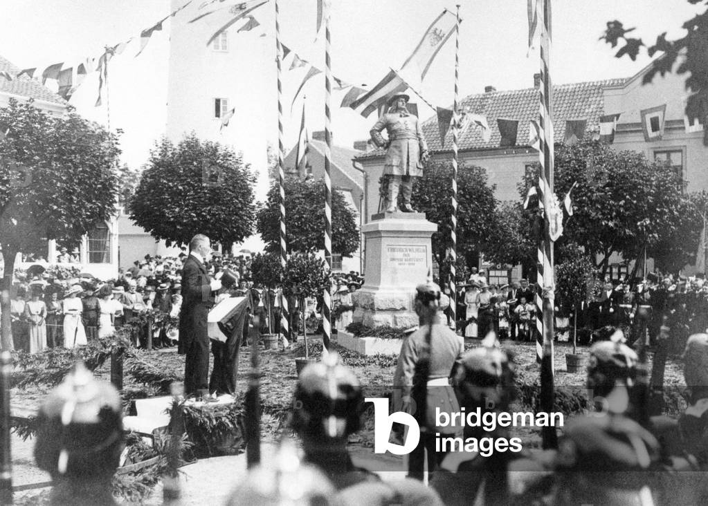 Monument to the Great Elector in Pillau, 1913