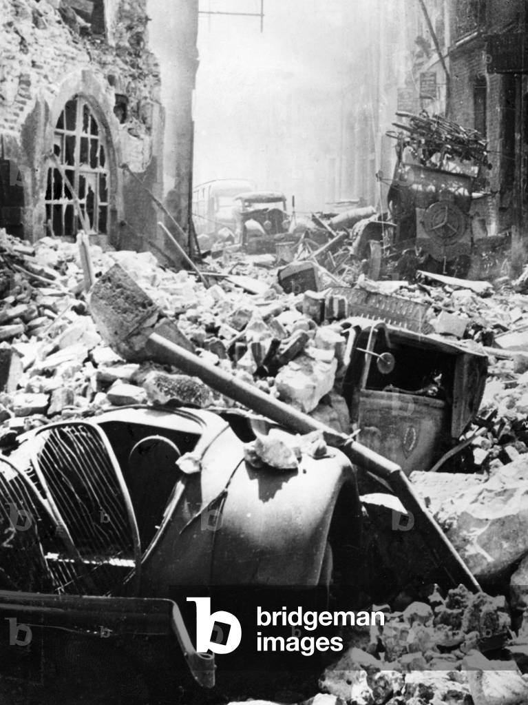 French campaign, 1940 (b/w photo)