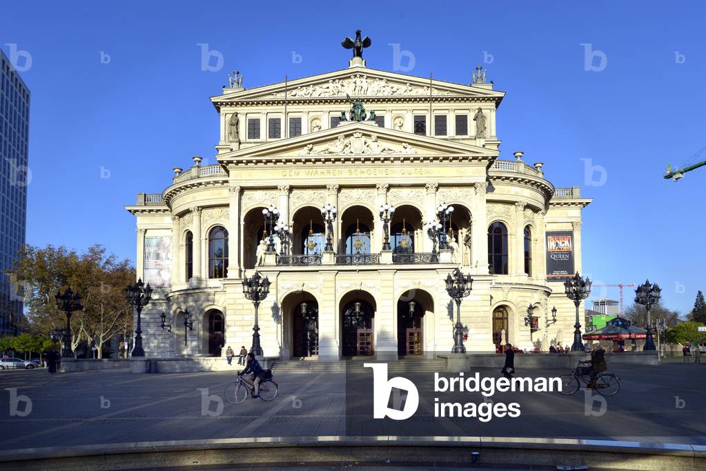 View of the Alte Oper, Frankfurt, Germany, 2014 (photo)