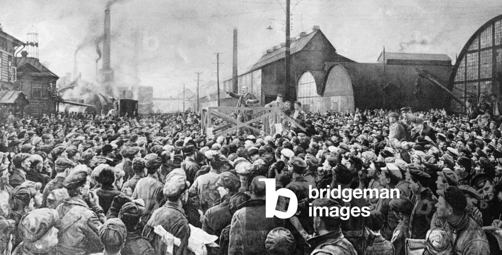 Vladimir Ilyich Lenin, 1917