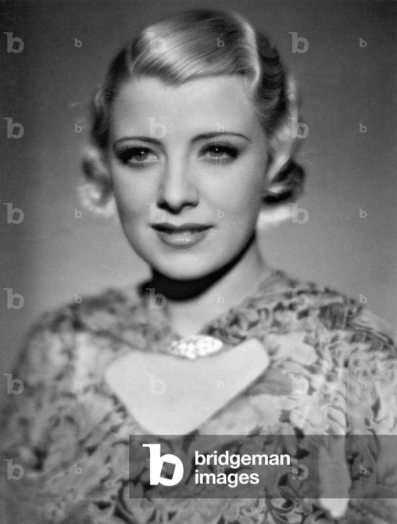 Lizzi Holzschuh in 'Something is wrong', 1934 (b/w photo)